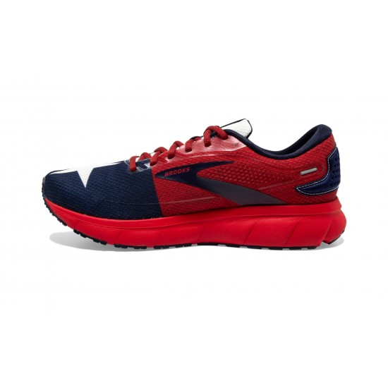 Brooks Trace 2 Red/White/Navy Men