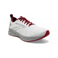 Brooks Levitate 6 White/Red/Silver Men