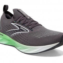 Brooks Levitate StealthFit 6 Blackened Pearl/Green/White Men