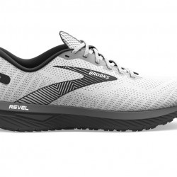 Brooks Revel 6 White/Black Men