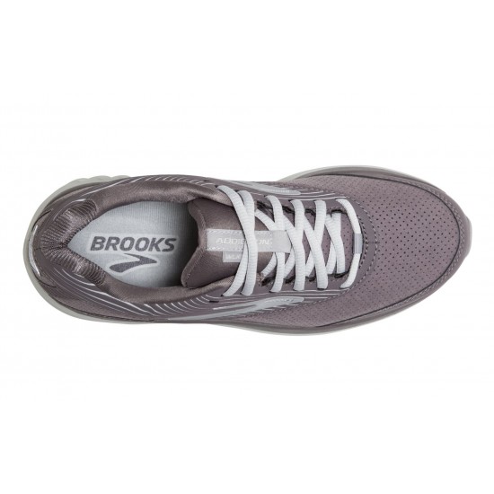 Brooks Addiction Walker Suede Shark/Alloy/Oyster Women