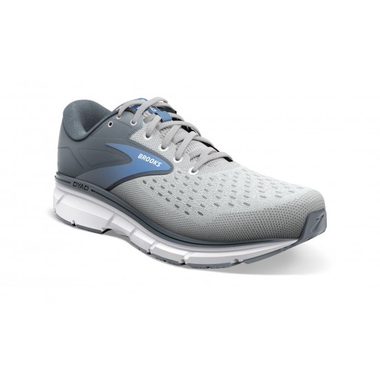 Brooks Dyad 11 Grey/White/Blue Women