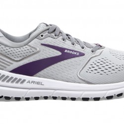 Brooks Ariel '20 Oyster/Alloy/Grape Women