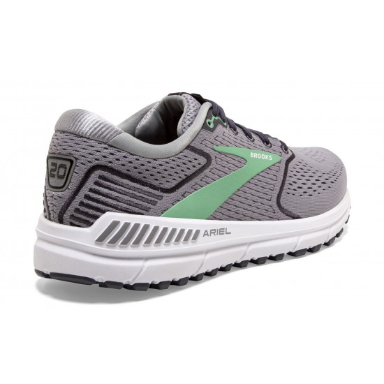 Brooks Ariel '20 Alloy/Blackened Pearl/Green Women