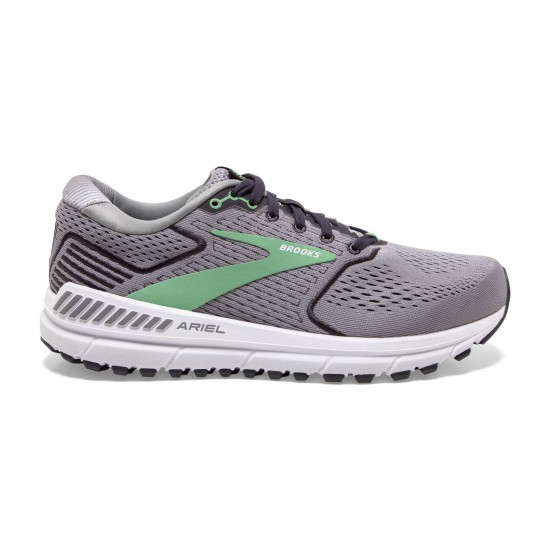 Brooks Ariel '20 Alloy/Blackened Pearl/Green Women