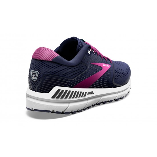 Brooks Ariel '20 Peacoat/Vivid Viola/White Women