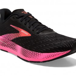 Brooks Hyperion Tempo Black/Pink/Hot Coral Women