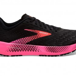 Brooks Hyperion Tempo Black/Pink/Hot Coral Women