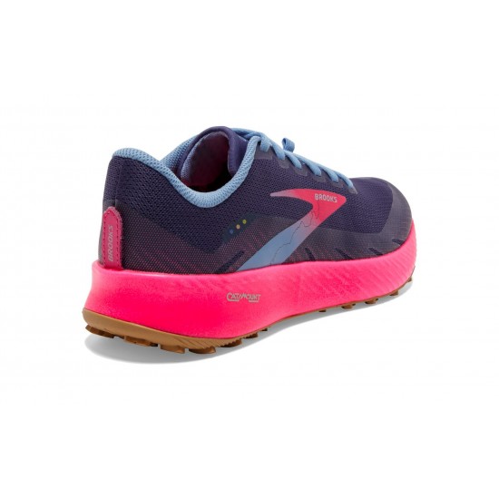 Brooks Catamount Deep Cobalt/Diva Pink/Oyster Mushroom Women