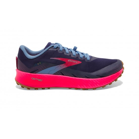 Brooks Catamount Deep Cobalt/Diva Pink/Oyster Mushroom Women