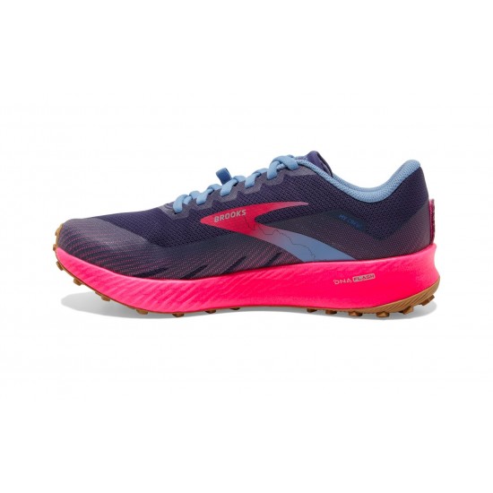 Brooks Catamount Deep Cobalt/Diva Pink/Oyster Mushroom Women