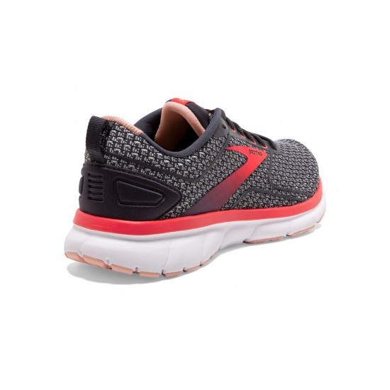 Brooks Transmit 3 Ebony/Oyster/Hot Coral Women