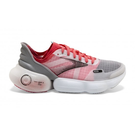 Brooks Aurora-BL Grey/Coral/Black Women