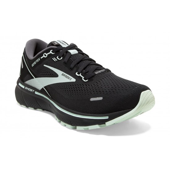 Brooks Ghost 14 GTX Black/Blackened Pearl/Aquaglass Women