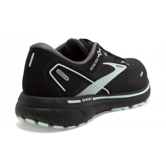 Brooks Ghost 14 GTX Black/Blackened Pearl/Aquaglass Women