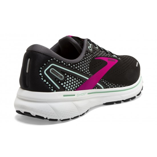 Brooks Ghost 14 Black/Pink/Yucca Women