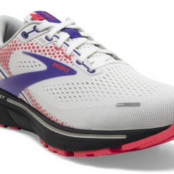 Brooks Ghost 14 White/Purple/Coral Women