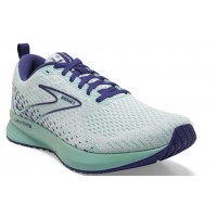 Brooks Levitate 5 White/Navy Blue/Yucca Women