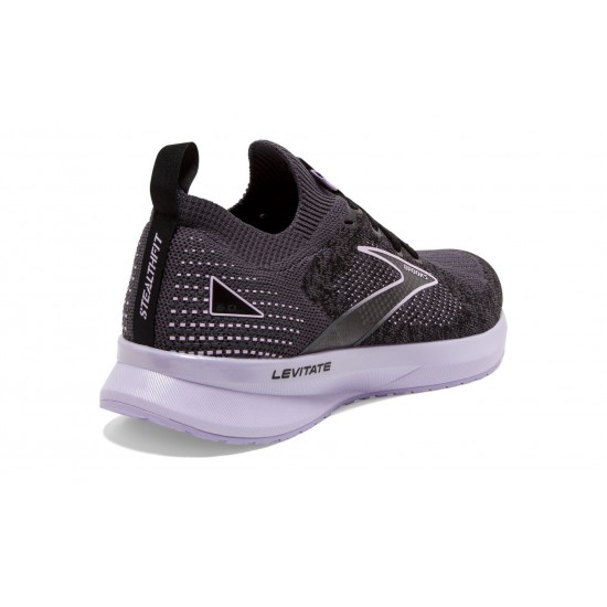 Brooks Levitate StealthFit 5 Black/Ebony/Lilac Women