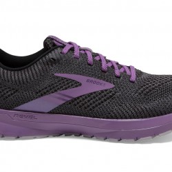 Brooks Revel 5 Black/Ebony/Pale Pansy Women