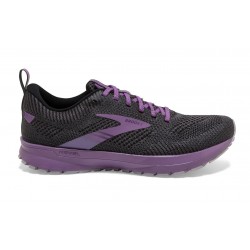 Brooks Revel 5 Black/Ebony/Pale Pansy Women