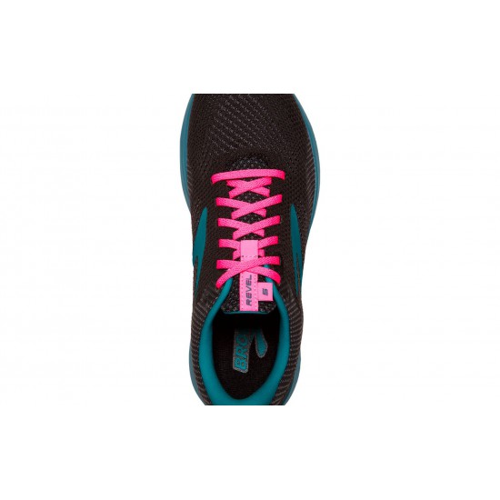 Brooks Revel 5 Black/Blue/Pink Women