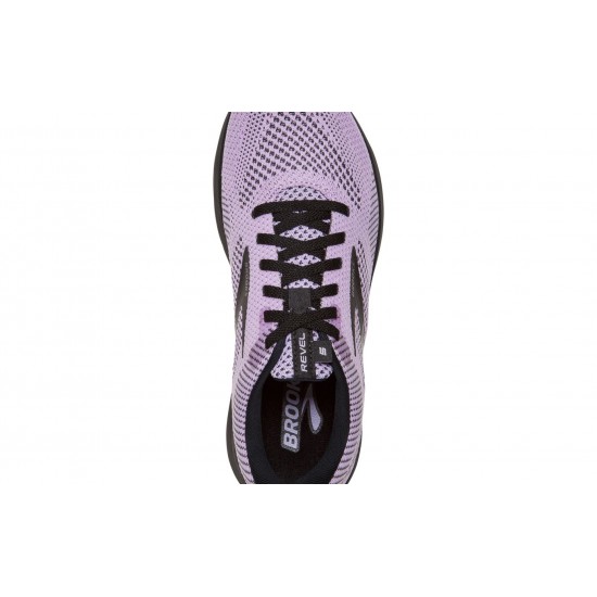 Brooks Revel 5 Lilac/Ebony/Black Women