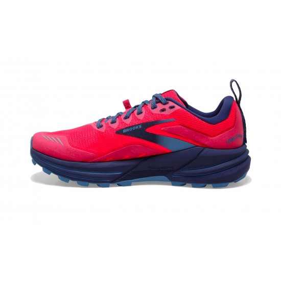 Brooks Cascadia 16 Pink/Flambe/Cobalt Women