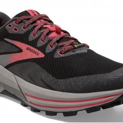 Brooks Cascadia 16 GTX Black/Blackened Pearl/Coral Women