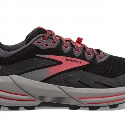 Brooks Cascadia 16 GTX Black/Blackened Pearl/Coral Women