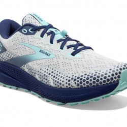 Brooks Divide 3 Oyster/Cobalt/Blue Tint Women