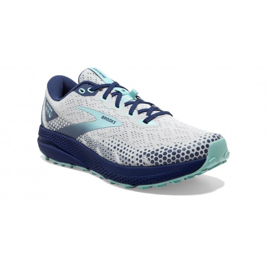 Brooks Divide 3 Oyster/Cobalt/Blue Tint Women