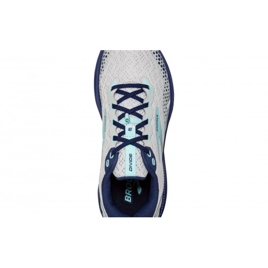 Brooks Divide 3 Oyster/Cobalt/Blue Tint Women