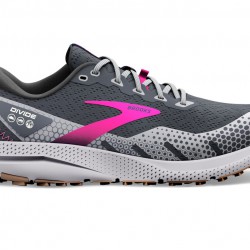 Brooks Divide 3 Ebony/Grey/Pink Women