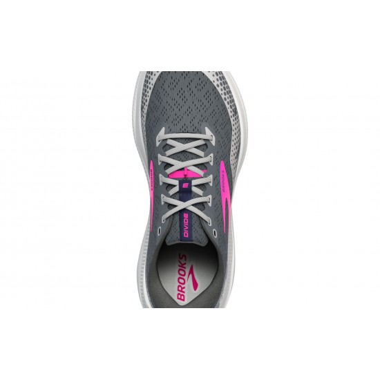 Brooks Divide 3 Ebony/Grey/Pink Women