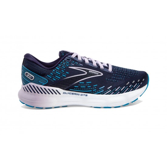 Brooks Glycerin GTS 20 Peacoat/Ocean/Pastel Lilac Women