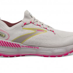 Brooks Glycerin StealthFit GTS 20 Grey/Yellow/Pink Women