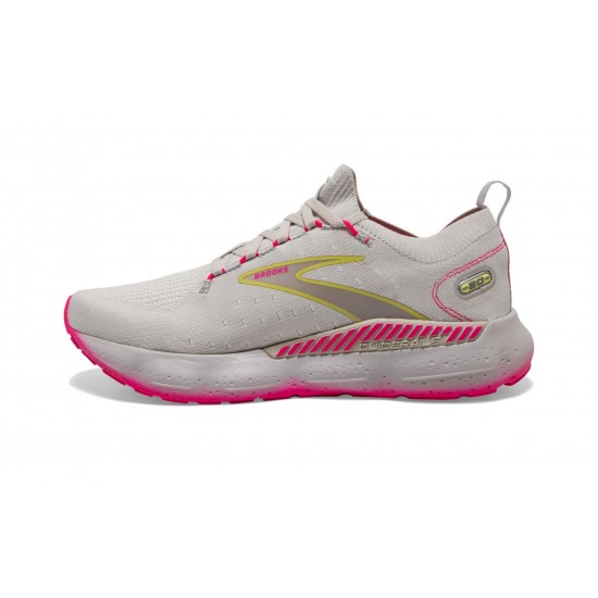 Brooks Glycerin StealthFit GTS 20 Grey/Yellow/Pink Women