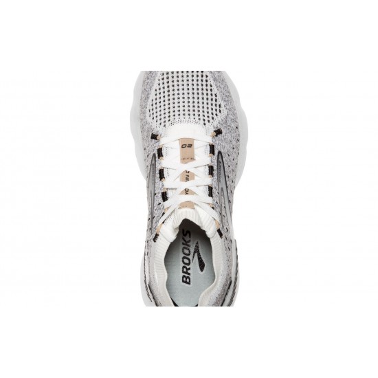 Brooks Glycerin StealthFit GTS 20 White/Black/Cream Women