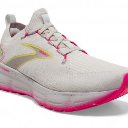 Brooks Glycerin StealthFit 20 Grey/Yellow/Pink Women