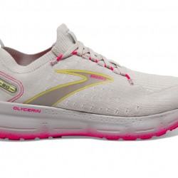 Brooks Glycerin StealthFit 20 Grey/Yellow/Pink Women