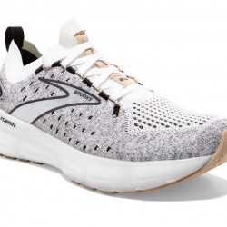 Brooks Glycerin StealthFit 20 White/Black/Cream Women