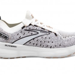 Brooks Glycerin StealthFit 20 White/Black/Cream Women