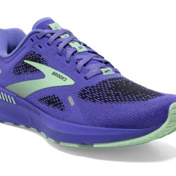 Brooks Launch GTS 9 Blue Iris/Ebony/Green Women