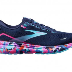 Brooks Ghost 15 Eclipse/Baja Blue/Pink Women