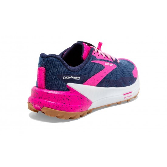 Brooks Catamount 2 Peacoat/Pink/Biscuit Women